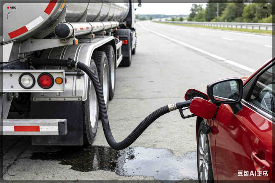 吴堡汽车救援送水案例